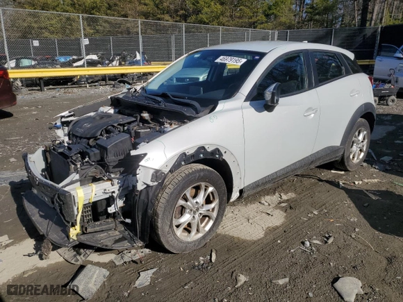 2016 Mazda CX-3 Touring with VIN JM1DKFC78G0140606, listed as a Copart auction lot 46979195 with 126,656 mi miles and Salvage Title. Bid and sale history available at carsss.com. Image 1.