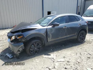 2025 Mazda CX-30 S Select Sport with VIN 3MVDMBBM7SM756568, listed as a Copart auction lot 55037455 with Not Provided miles and Clean Title. Bid and sale history available at carsss.com. Image 1.