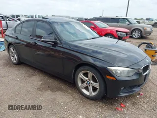 2015 BMW 3 Series 328i with VIN WBA3C1C5XFP852807, listed as a IAAI auction lot 42043565 with 120,048 mi miles and . Bid and sale history available at carsss.com. Image 1.