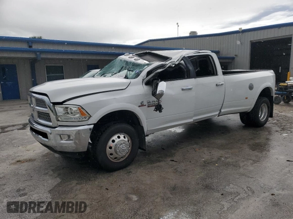 2015 Ram 3500 Laramie with VIN 3C63RRJL1FG622909, listed as a Copart auction lot 75750444 with 56,304 mi miles and Non Repairable. Bid and sale history available at carsss.com. Image 1.
