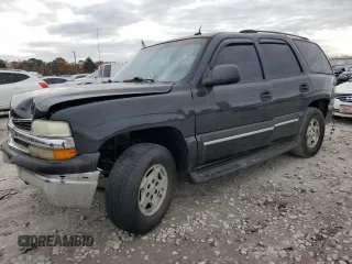 2005 Chevrolet Tahoe LS with VIN 1GNEC13V15R173529, listed as a Copart auction lot 84908724 with 0 mi miles and Salvage Title. Bid and sale history available at carsss.com. Image 1.