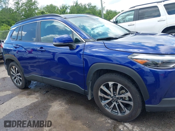 2023 Toyota Corolla Cross XLE with VIN 7MUEAAAG7PV065106, listed as a IAAI auction lot 42168195 with 6,519 mi miles and . Bid and sale history available at DreamBid. Image 13.