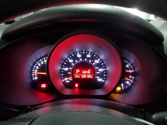 2014 Kia Soul + with VIN KNDJP3A52E7012628, listed as a Copart auction lot 45909365 with 126,135 mi miles and Salvage Title. Bid and sale history available at carsss.com. Image 9.