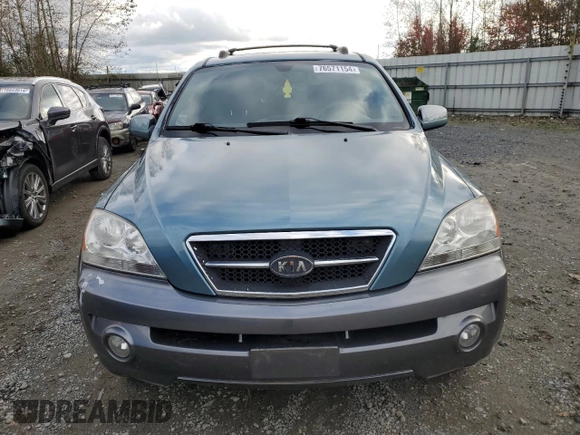 2003 Kia Sorento LX with VIN KNDJC733935030468, listed as a Copart auction lot 76571154 with 151,205 mi miles and Salvage title. Bid and sale history available at DreamBid. Image 5.