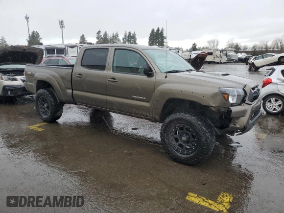 2013 Toyota Tacoma with VIN 3TMMU4FNXDM049788, listed as a Copart auction lot 46349855 with 132,800 mi miles and Salvage Title. Bid and sale history available at carsss.com. Image 4.