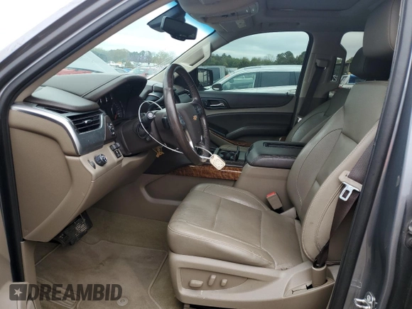 2018 Chevrolet Suburban Premier with VIN 1GNSCJKC5JR293962, listed as a Copart auction lot 50641835 with 137,598 mi miles and Salvage Title. Bid and sale history available at DreamBid. Image 7.