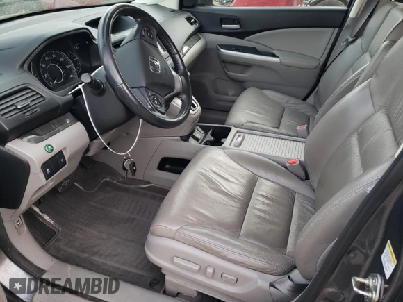 2014 Honda CR-V EX-L with VIN 2HKRM4H74EH648388, listed as a Copart auction lot 75747274 with 63,100 mi miles and Salvage Title. Bid and sale history available at carsss.com. Image 7.