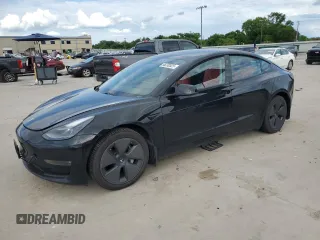 2021 Tesla Model 3 Long Range z VIN 5YJ3E1EB9MF006708, wystawiony jako Copart lot #56230525 z przebiegiem 41 744 mil mil oraz Szkoda całkowita • Salvage title. Historia ofert i sprzedaży dostępna na DreamBid. Obrazek 1.