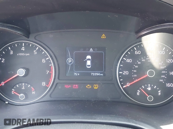 2018 Kia Optima LX with VIN 5XXGT4L34JG266575, listed as a IAAI auction lot 42458844 with 73,394 mi miles and . Bid and sale history available at DreamBid. Image 7.