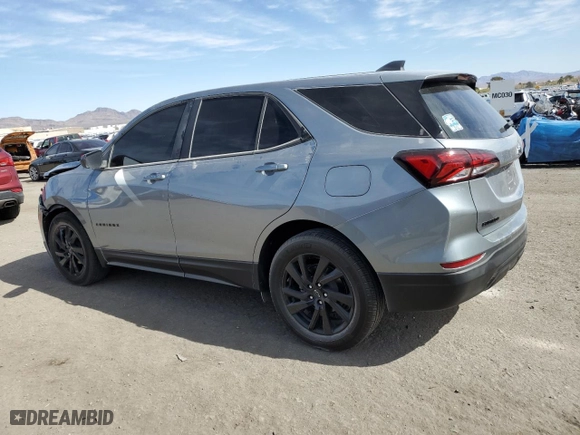 2024 Chevrolet Equinox LS with VIN 3GNAXHEG7RL111267, listed as a Copart auction lot 47445385 with 31,986 mi miles and Salvage Title. Bid and sale history available at carsss.com. Image 2.