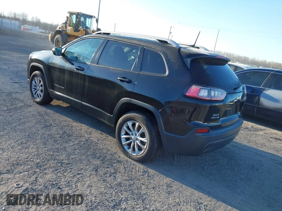 2020 Jeep Cherokee Latitude with VIN 1C4PJMCB7LD625377, listed as a IAAI auction lot 41584829 with 95,895 mi miles. Bid and sale history available at carsss.com. Image 3.