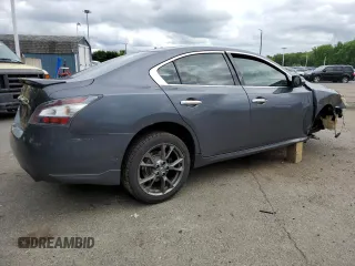 2012 Nissan Maxima S with VIN 1N4AA5AP1CC801376, listed as a Copart auction lot 58637005 with 161,051 mi miles and Salvage title. Bid and sale history available at DreamBid. Image 3.