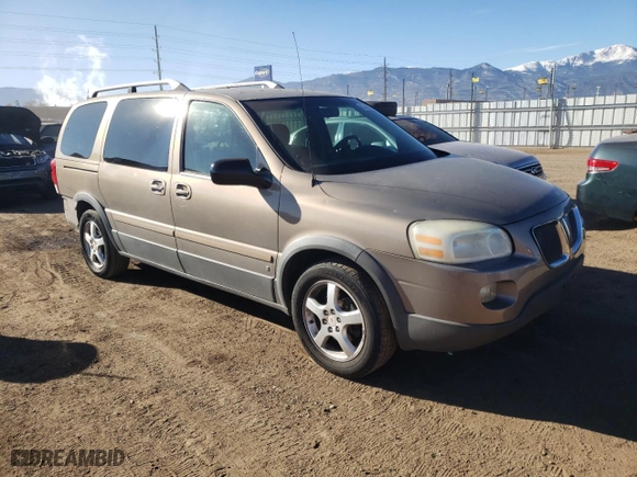 2006 Pontiac Montana SV6 with VIN 1GMDV33L76D139517, listed as a Copart auction lot 83476844 with NaN miles and Salvage Title. Bid and sale history available at carsss.com. Image 4.