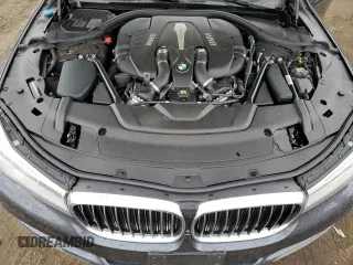 2016 BMW 7 Series 750i with VIN WBA7F0C54GGL99661, listed as a Copart auction lot 71742154 with 104,498 mi miles and Salvage Title. Bid and sale history available at carsss.com. Image 11.