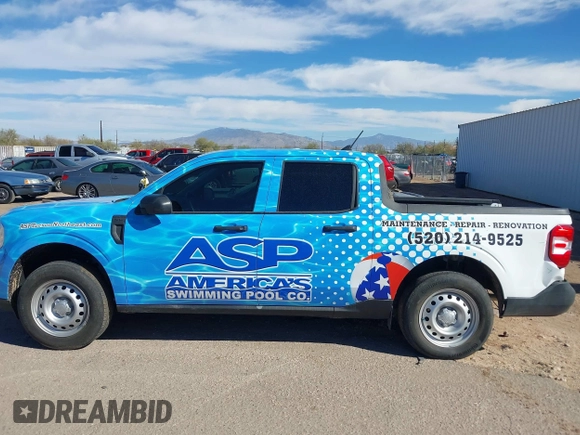 2023 Ford Maverick XL with VIN 3FTTW8E39PRA39306, listed as a IAAI auction lot 41476241 with 12,003 mi miles and . Bid and sale history available at DreamBid. Image 15.