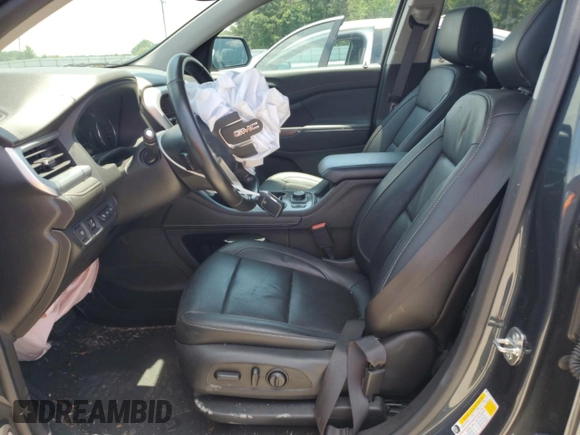 2020 GMC Acadia SLT with VIN 1GKKNUL45LZ162260, listed as a Copart auction lot 57959905 with Not provided miles and Salvage title. Bid and sale history available at DreamBid. Image 7.