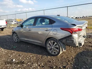 2022 Hyundai Accent Limited with VIN 3KPC34A61NE166041, listed as a Copart auction lot 82451774 with 59,689 mi miles and Salvage Title. Bid and sale history available at carsss.com. Image 2.