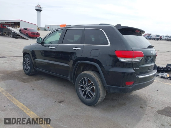 2018 Jeep Grand Cherokee Limited with VIN 1C4RJFBG8JC389892, listed as a IAAI auction lot 41824704 with 40,516 mi miles and . Bid and sale history available at DreamBid. Image 3.