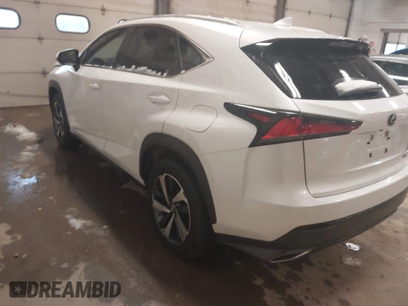 2020 Lexus NX 300 with VIN JTJGARDZ9L5001922, listed as a IAAI auction lot 41920887 with 88,336 mi miles and . Bid and sale history available at DreamBid. Image 3.