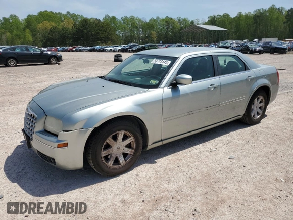 2005 Chrysler 300 with VIN 2C3JA53G45H178802, listed as a Copart auction lot 53713145 with 215,333 mi miles and Salvage Title. Bid and sale history available at carsss.com. Image 1.