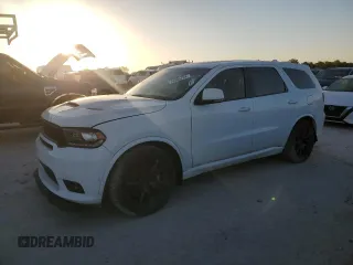 2018 Dodge Durango SRT with VIN 1C4SDJGJ3JC142246, listed as a Copart auction lot 74485794 with 34,955 mi miles and Salvage Title. Bid and sale history available at DreamBid. Image 1.
