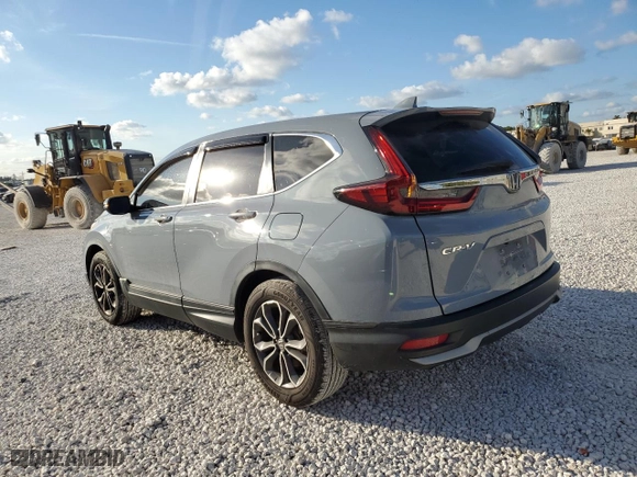 2021 Honda CR-V EX with VIN 7FARW1H52ME003585, listed as a Copart auction lot 43038335 with 45,139 mi miles and Clean Title. Bid and sale history available at carsss.com. Image 2.