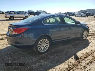 2011 Buick Regal CXL RL6 with VIN W04GU5GC2B1011606, listed as a Copart auction lot 48031465 with 83,383 mi miles and Salvage Title. Bid and sale history available at carsss.com. Image 3.