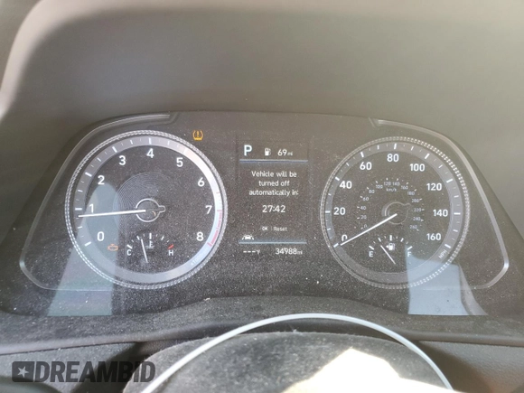2023 Hyundai Sonata SEL z VIN KMHL64JA8PA294399, wystawiony jako Copart lot #46421685 z przebiegiem 34 988 mil mil oraz Szkoda całkowita • Salvage title. Historia ofert i sprzedaży dostępna na DreamBid. Obrazek 9.