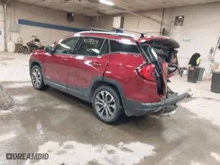 2018 GMC Terrain SLT with VIN 3GKALVEX9JL210474, listed as a IAAI auction lot 41179314 with 93,547 mi miles. Bid and sale history available at carsss.com. Image 3.