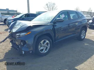 2022 Hyundai Tucson SE with VIN 5NMJACAE2NH080406, listed as a IAAI auction lot 41805743 with 18,624 mi miles. Bid and sale history available at carsss.com. Image 2.