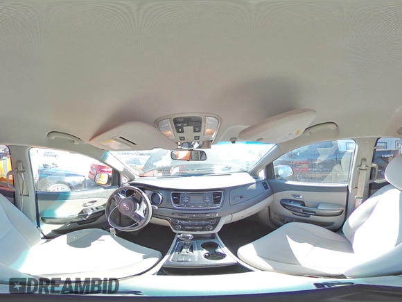 2017 Kia Sedona LX with VIN KNDMB5C16H6226159, listed as a Copart auction lot 50046775 with 119,941 mi miles and Salvage Title. Bid and sale history available at carsss.com. Image 15.