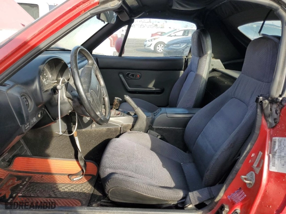 1991 Mazda MX-5 Miata Special Edition with VIN JM1NA351XM1218002, listed as a Copart auction lot 86942434 with 277,606 mi miles and Clean Title. Bid and sale history available at carsss.com. Image 7.