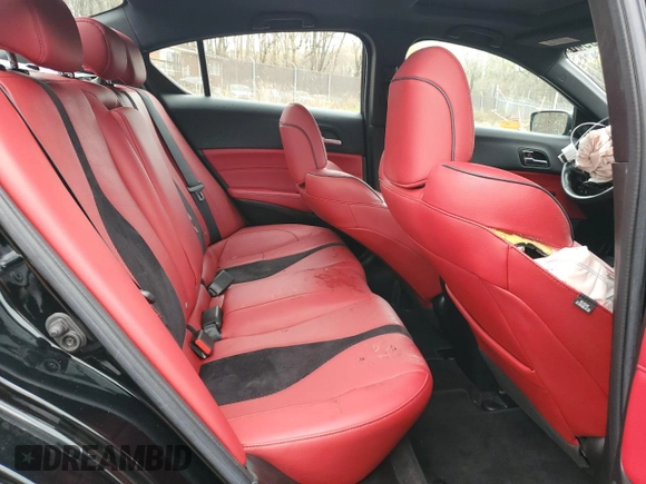 2022 Acura ILX Premium with VIN 19UDE2F80NA007870, listed as a Copart auction lot 51510945 with 79,529 mi miles and Salvage title. Bid and sale history available at DreamBid. Image 11.