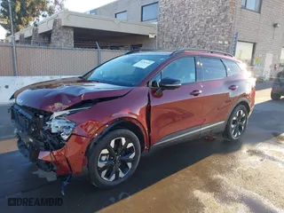 2023 Kia Sportage Plug-In Hybrid X-Line Prestige with VIN KNDPZDAH4P7063040, listed as a IAAI auction lot 41261430 with 20,871 mi miles. Bid and sale history available at carsss.com. Image 18.