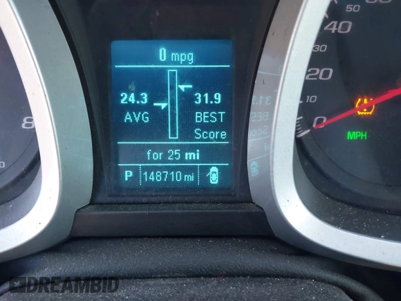 2013 Chevrolet Equinox LT with VIN 2GNFLEEK4D6274573, listed as a IAAI auction lot 41753070 with 148,710 mi miles and . Bid and sale history available at carsss.com. Image 15.
