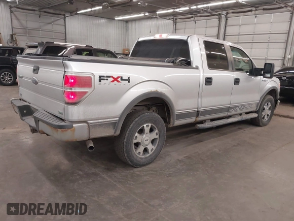 2010 Ford F-150 XL with VIN 1FTFW1EV9AFB33146, listed as a IAAI auction lot 41702656 with 232,272 mi miles. Bid and sale history available at carsss.com. Image 4.