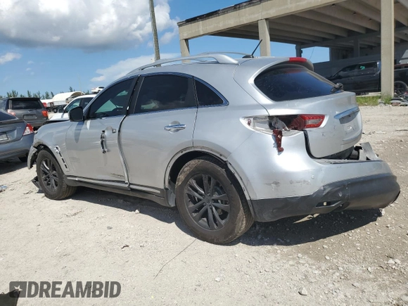 2011 Infiniti FX35 with VIN JN8AS1MU0BM711926, listed as a Copart auction lot 73609004 with 124,393 mi miles and Non Repairable. Bid and sale history available at carsss.com. Image 2.