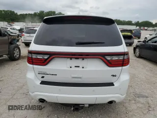 2021 Dodge Durango R/T with VIN 1C4SDJCT9MC762787, listed as a Copart auction lot 60757995 with 41,533 mi miles and Salvage title. Bid and sale history available at DreamBid. Image 6.