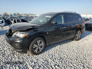 2020 Nissan Pathfinder SL z VIN 5N1DR2CN8LC586357, wystawiony jako Copart lot #52173435 z przebiegiem 93 065 mil mil oraz Szkoda całkowita • Salvage title. Historia ofert i sprzedaży dostępna na DreamBid. Obrazek 1.