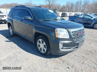 2017 GMC Terrain SLE with VIN 2GKALNEKXH6332263, listed as a IAAI auction lot 41815493 with 97,617 mi miles. Bid and sale history available at carsss.com. Image 1.