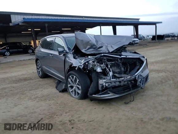 2022 Acura MDX w/Technology Package with VIN 5J8YD9H46NL001020, listed as a Copart auction lot 85936464 with 54,888 mi miles and Salvage Title. Bid and sale history available at carsss.com. Image 11.