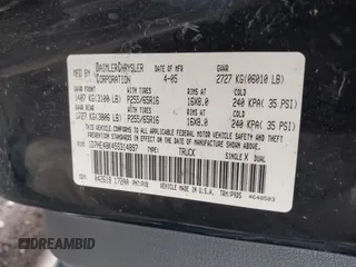 2005 Dodge Dakota SLT с VIN 1D7HE48K45S314897, выставлен на аукционе IAAI как лот 42495060 с пробегом 257 076 миль миль и . История ставок и продаж доступна на DreamBid. Изображение 9.