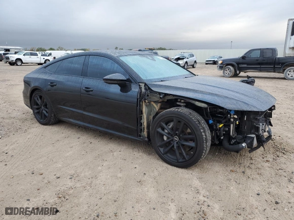 2023 Audi A7 Prestige with VIN WAUV2BF21PN036486, listed as a Copart auction lot 79288993 with 9,973 mi miles. Bid and sale history available at carsss.com. Image 4.