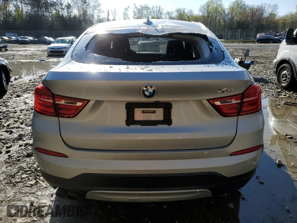 2017 BMW X4 xDrive28i with VIN 5UXXW3C52H0T77719, listed as a Copart auction lot 52393155 with 184,664 mi miles and Salvage title. Bid and sale history available at DreamBid. Image 6.