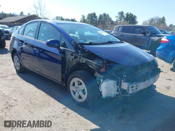 2011 Toyota Prius I with VIN JTDKN3DU9B5301185, listed as a IAAI auction lot 41988267 with 191,414 mi miles and . Bid and sale history available at DreamBid. Image 1.
