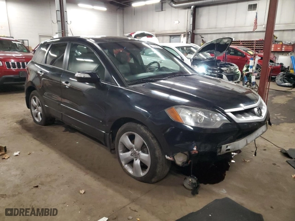 2007 Acura RDX with VIN 5J8TB18297A023026, listed as a Copart auction lot 82469844 with 138,571 mi miles and Salvage Title. Bid and sale history available at carsss.com. Image 4.
