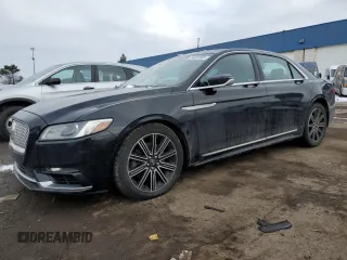 2017 Lincoln Continental Reserve with VIN 1LN6L9NP5H5629565, listed as a Copart auction lot 46391805 with 182,134 mi miles and Salvage Title. Bid and sale history available at carsss.com. Image 1.
