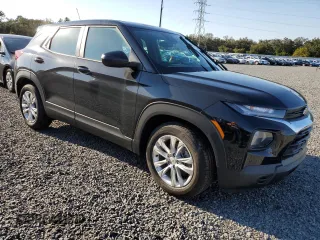 2023 Chevrolet TrailBlazer LS with VIN KL79MMS24PB205477, listed as a Copart auction lot 46196885 with Not Provided miles and Salvage Title. Bid and sale history available at DreamBid. Image 4.