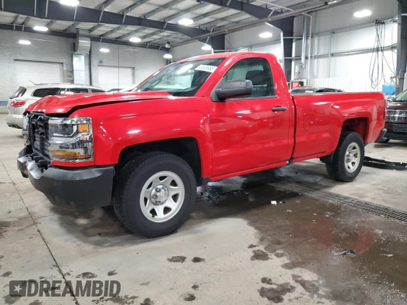 2017 Chevrolet Silverado 1500 LS with VIN 1GCNCNEH6HZ106808, listed as a Copart auction lot 49809995 with 161,380 mi miles and Salvage Title. Bid and sale history available at carsss.com. Image 1.