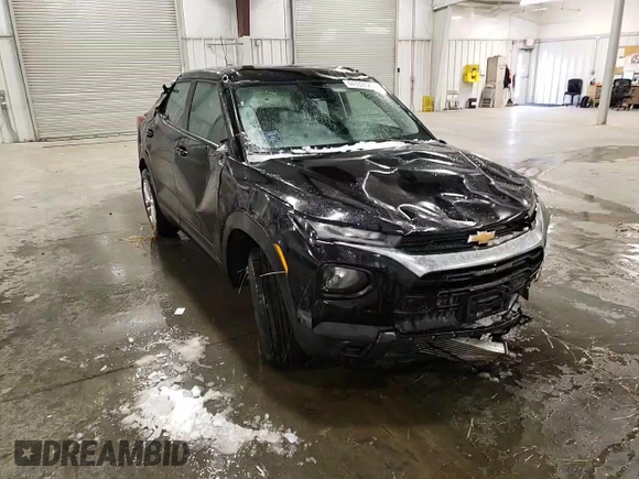 2021 Chevrolet TrailBlazer LS with VIN KL79MNSL4MB006018, listed as a Copart auction lot 44339125 with 48,874 mi miles and Salvage Title. Bid and sale history available at carsss.com. Image 11.